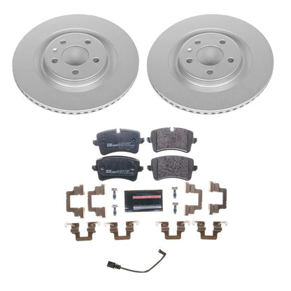 Power Stop 14-18 Audi A6 Rear Euro-Stop Brake Kit ESK6139 ESK6139 Photo - Primary