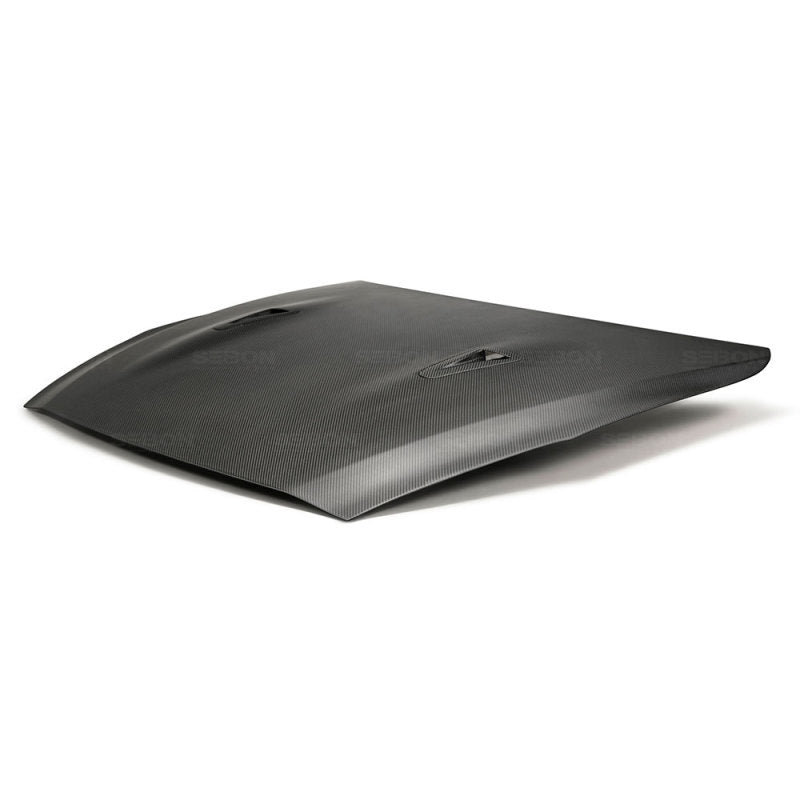 Seibon 09-10 Nissan GTR R35 Carbon Fiber Hood HD0910NSGTR-OE-DRY Photo - Primary