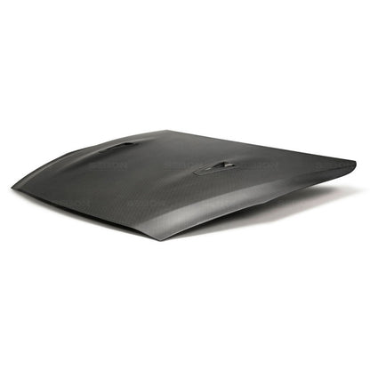 Seibon 09-10 Nissan GTR R35 Carbon Fiber Hood HD0910NSGTR-OE-DRY Photo - Primary