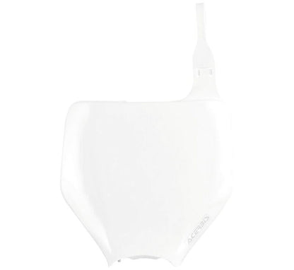 Acerbis 03-08 Kawasaki KX/KXF/ 04-06 Suzuki RMZ250 Front Number Plate - White 2042310002 2042310002 Photo - Primary