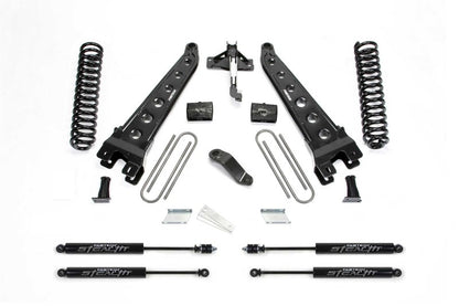 Fabtech 19-20 Ford F450/550 4WD 6in Radius Arm System w/Stealth Shocks K2335M K2335M Photo - Primary