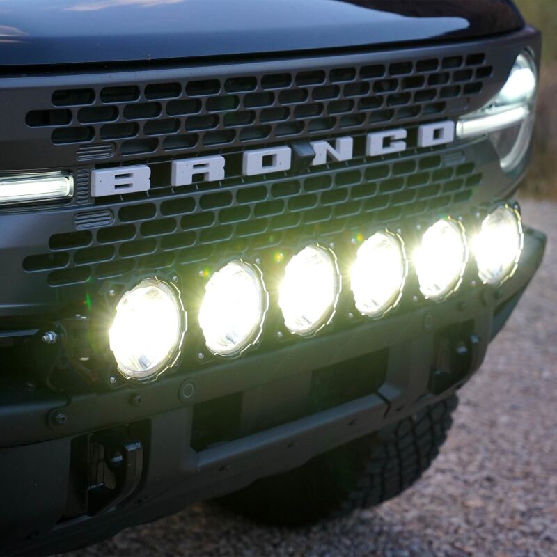 KC HiLiTES 21-  Ford Bronco 39in Light Bar Front Bumper 91341 91341 Photo - lifestyle view