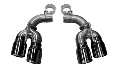 Corsa 2017 Chevy Camaro ZL1 2.75in Inlet / 4.0in Outlet Black PVD Tip Kit (For Corsa Exhaust Only) 14774BLK 14774BLK Photo - Primary