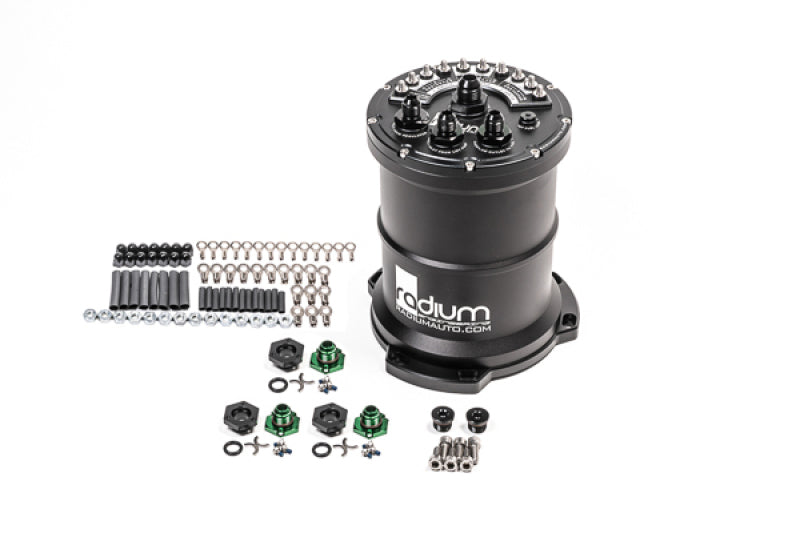 Radium Engineering Radium Multi-Pump Fuel Surge Tank Fits Bosch BR540 / Deatschwerks DW400 (Pumps Not Included) 20-1441 20-1441 Photo - Primary
