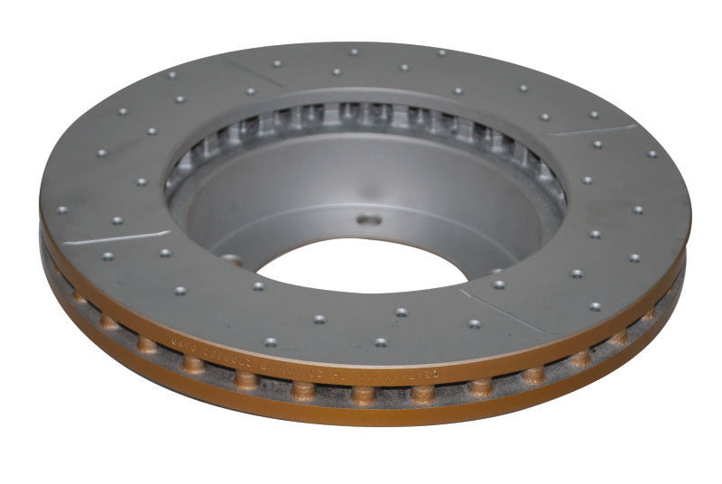 DBA 98-05 Lexus LX470 / 98+ Toyota LandRunner 100 Series Front Drilled & Slotted Street Series Rotor 788X 788X Photo - out of package