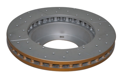 DBA 98-05 Lexus LX470 / 98+ Toyota LandRunner 100 Series Front Drilled & Slotted Street Series Rotor 788X 788X Photo - out of package