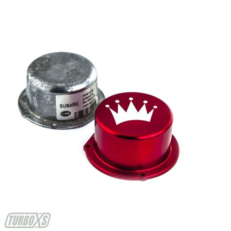 Turbo XS 15-16 Subaru WRX Billet Aluminum Vacuum Pump Cover - Red W15-VPC-RED User 1