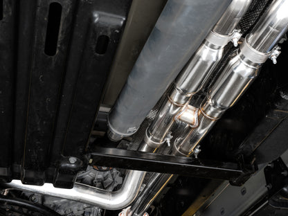 AWE Tuning 2021 RAM 1500 TRX 0FG Cat-Back Exhaust - Chrome Silver Tips 3015-32004 3015-32004 Photo - Mounted