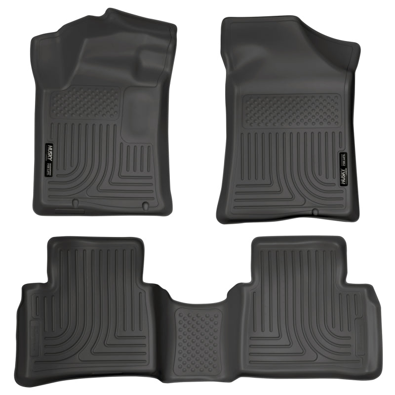 Husky Liners 13 Nissan Altima Weatherbeater Black Front & 2nd Seat Floor Liners 99641 Photo - Primary