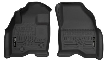 Husky Liners 15-17 Ford Explorer WeatherBeater Black Front Floor Liners (2pc) 13761 Photo - Primary
