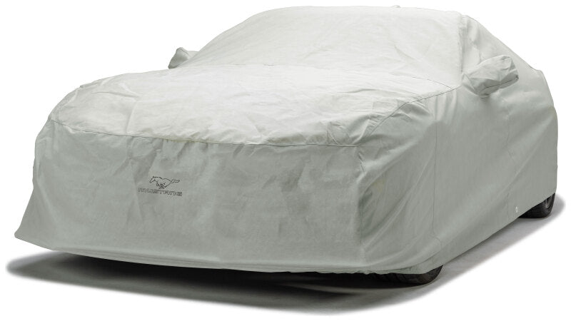 Covercraft 64-68 Ford Mustang Hrdtp Custom 3-Layer Moderate Climate Cover w/ Blk Mustang Pony Logo C15554FD11MC C15554FD11MC Photo - Primary