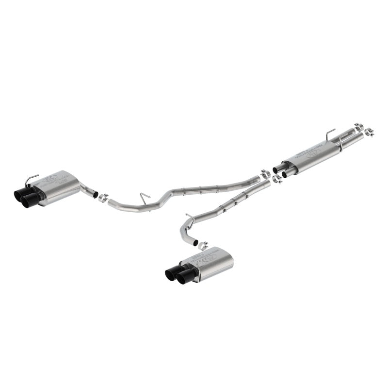 Ford Racing 20-23 Explorer ST Sport Cat-Back Exhaust System Dual Rear Exit w/Black Tips M-5200-ESTB M-5200-ESTB Photo - Primary