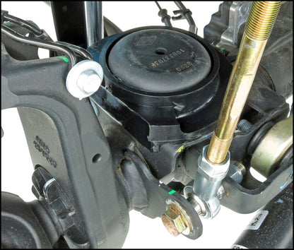 RockJock JL Front Coil Spring Isolator Front Urethane CE-9818FSI CE-9818FSI Photo - Mounted