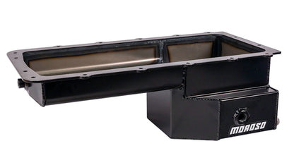 Moroso Ford 5.0 Coyote/Fox Swap (w/Rear Sump) Road Race Baffled Wet Sump 7.5qt 6-5/8in Steel Oil Pan 20575 20575 User 1