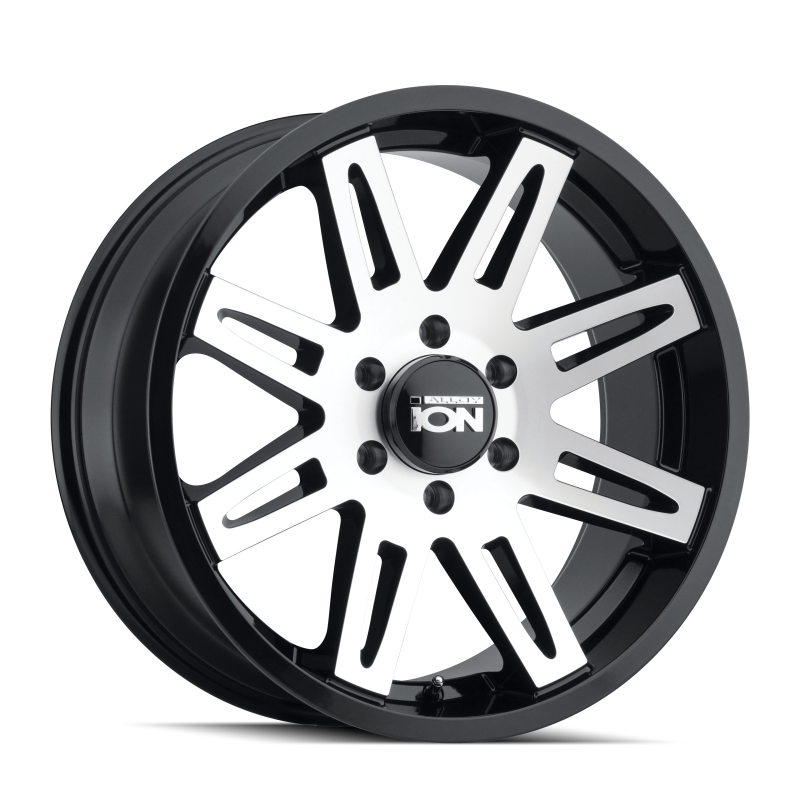 ION Wheels ION Type 142 18x9 / 5x127 BP / 0mm Offset / 78.1mm Hub Black/Machined Wheel 142-8973B 142-8973B Photo - Primary