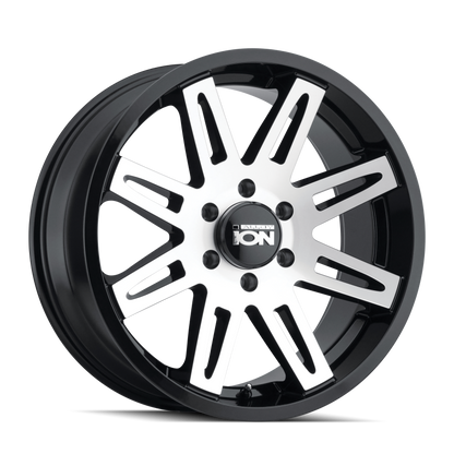 ION Wheels ION Type 142 17x9 / 8x170 BP / -12mm Offset / 130.8mm Hub Black/Machined Wheel 142-7970B 142-7970B Photo - Primary