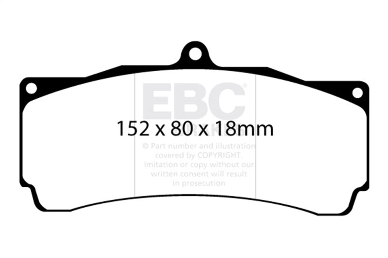 EBC Brakes Bluestuff Street and Track Day Brake Pads DP5006NDX Photo - Unmounted