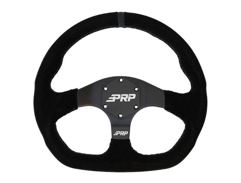 PRP Seats PRP Suede D-Shape Steering Wheel - Blue G251 G251 Photo - Primary
