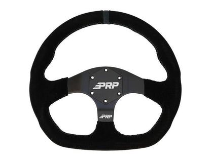 PRP Seats PRP Suede D-Shape Steering Wheel - Blue G251 G251 Photo - Primary