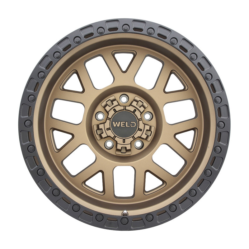 Weld Off-Road W115 17X9 Cinch 6X135 6X139.7 ET-12 BS4.50 Satin Bronze / Satin Black 106.1 W11579098450 W11579098450 Photo - Primary