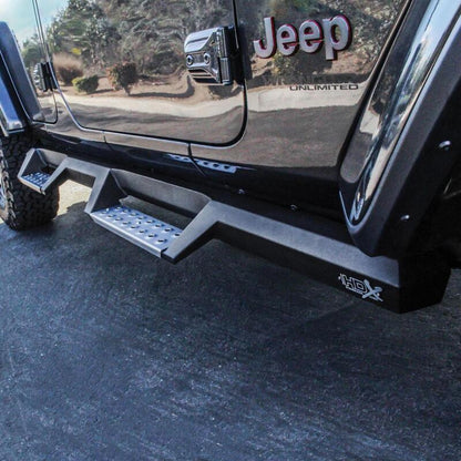Westin HDX Stainless Drop Nerf Step Bars 56-140652 Photo - Mounted