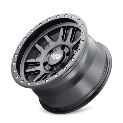 Dirty Life 9309 Canyon Pro 17x9/6x139.7 BP/0mm Offset/106mm Hub Matte Black Wheel - Beadlock 9309-7983MB0 9309-7983MB0 Photo - Primary