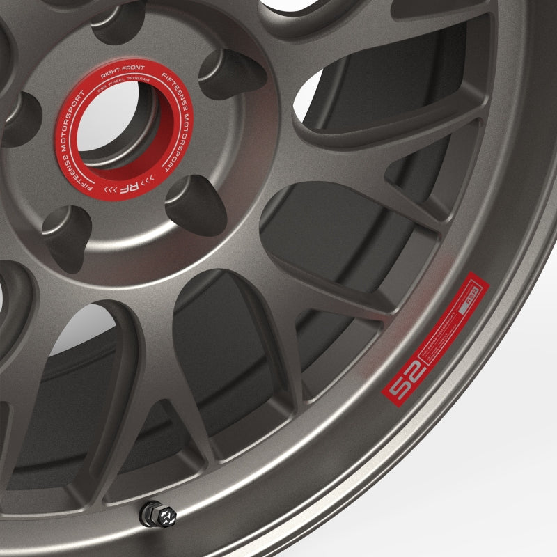 fifteen52 Holeshot RSR Wheel Lip Decal Set of Four - Red 52-RSR-LIPDECAL-RED-SET 52-RSR-LIPDECAL-RED-SET Photo - Primary