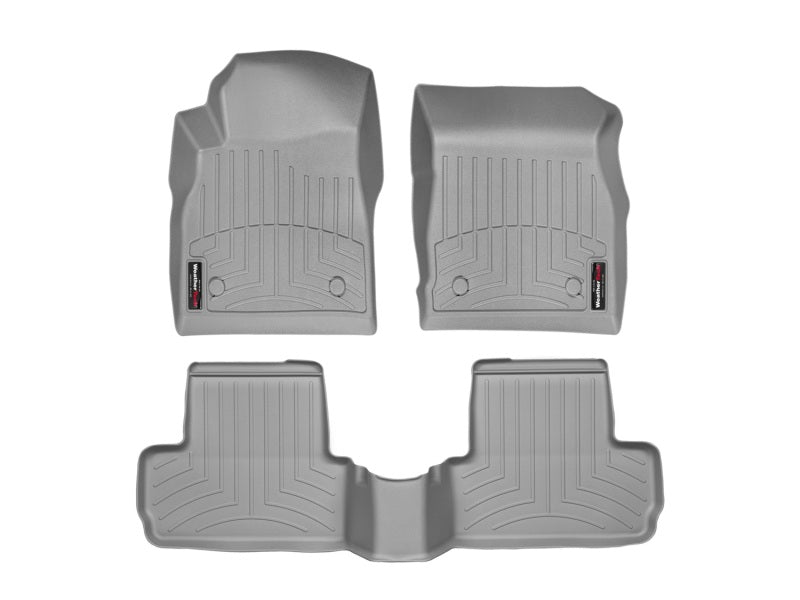 WeatherTech WT FloorLiner - Front - Grey Floor Mats Floor Mats - Rubber main image