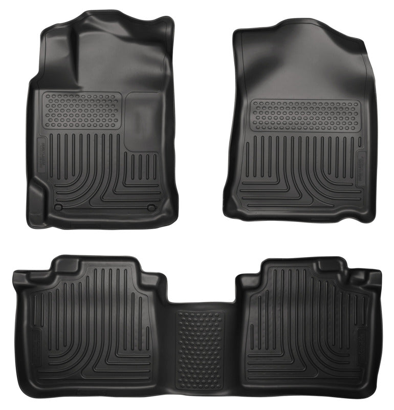 Husky Liners 09-11 Toyota Venza WeatherBeater Combo Black Floor Liners (3pc) 98541 Photo - Primary