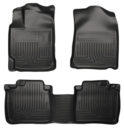 Husky Liners 09-11 Toyota Venza WeatherBeater Combo Black Floor Liners (3pc) 98541 Photo - Primary