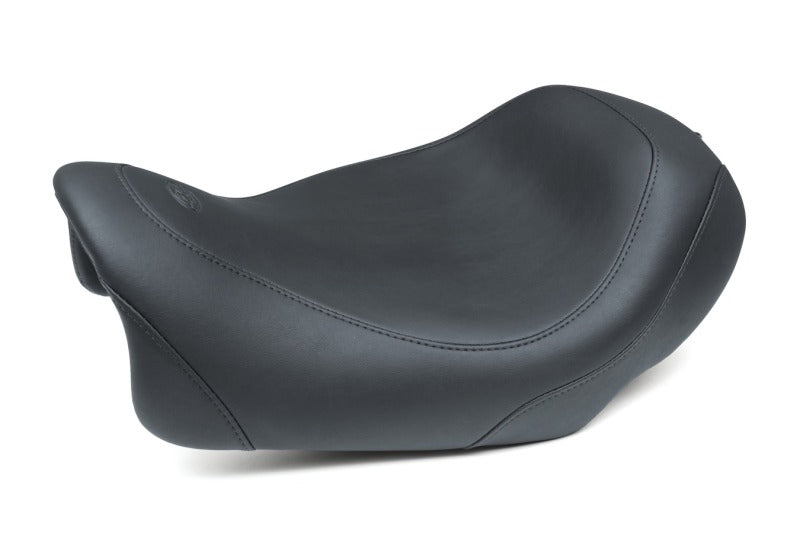 Mustang Motorcycle Mustang 14-17 Harley Fat Bob Wide Tripper Solo Seat - Black 75036 75036 Photo - Primary