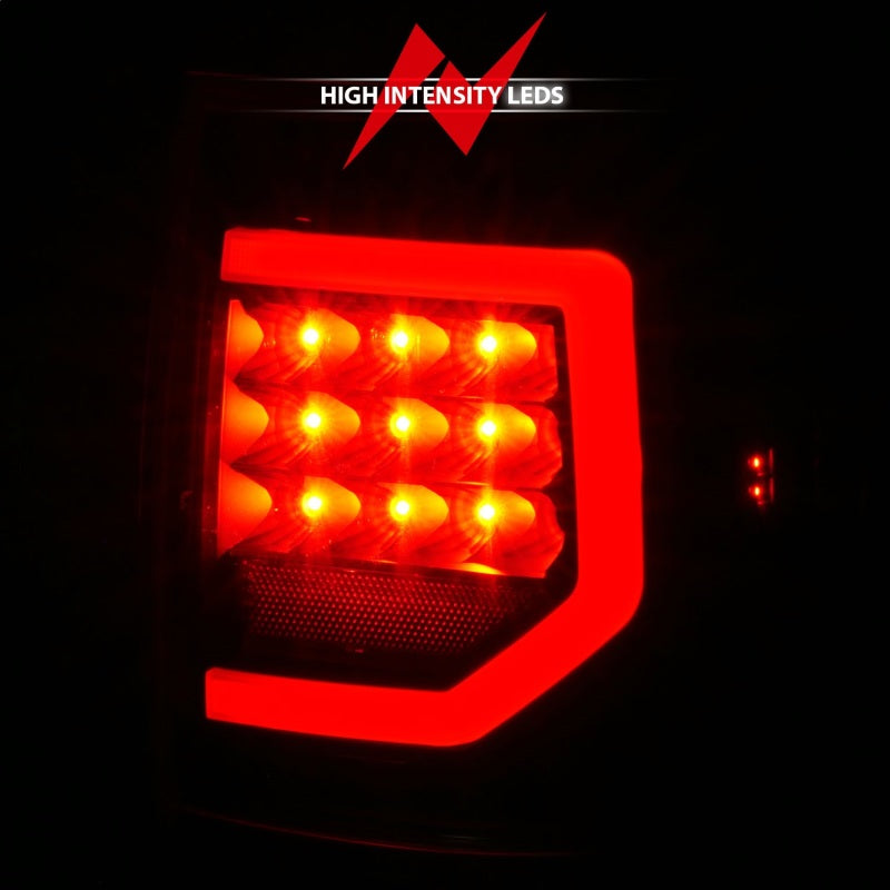 Anzo 07-11 Toyota Tundra Full LED Tailights Black Housing Clear Lens G2 (w/C Light Bars) 311386 311386 Photo - Unmounted