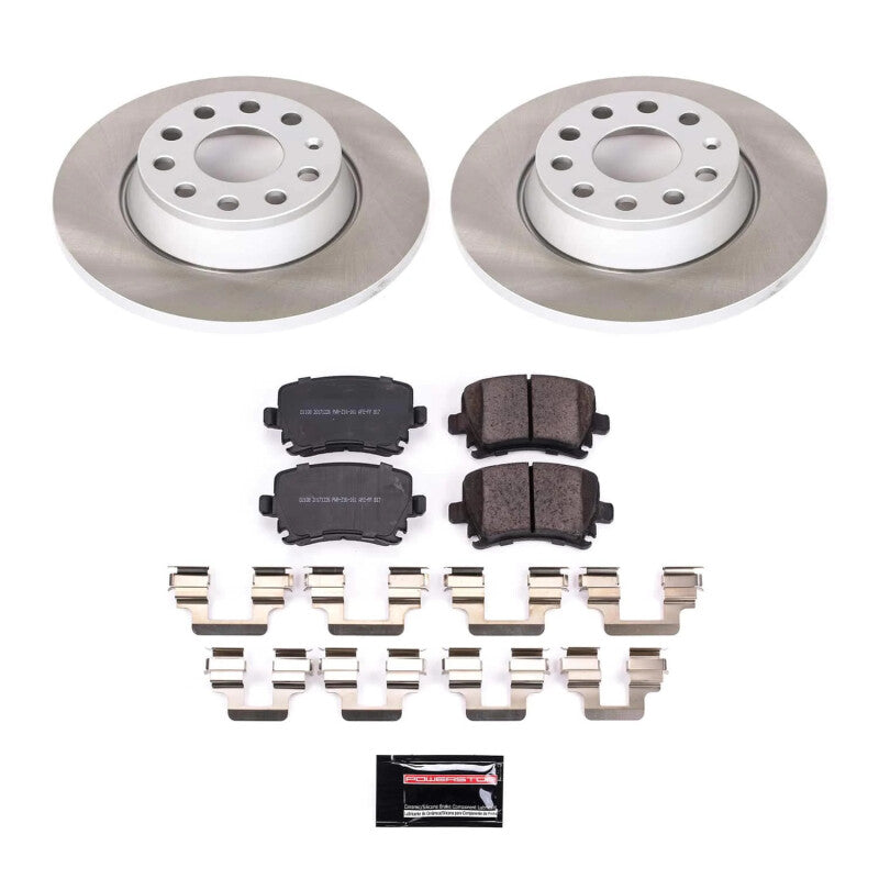 PowerStop Power Stop 2011 Volkswagen Tiguan Rear Semi-Coated Rotor Kit SC5662 SC5662 Photo - Primary