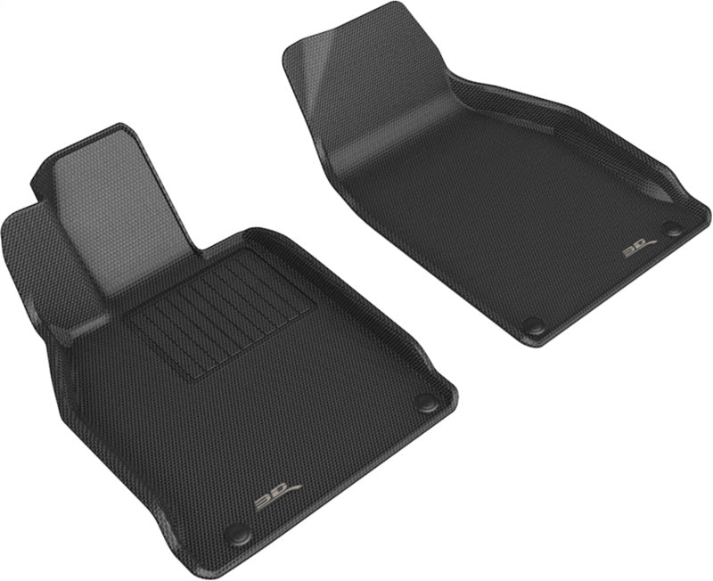 3D MAXpider 12-19 Porsche 911 Conv/S/4/4S/GTS/Targa/Turbo/T/GTZ Kagu 1st Row Floormat - Black L1PO02111509 L1PO02111509 Photo - Primary