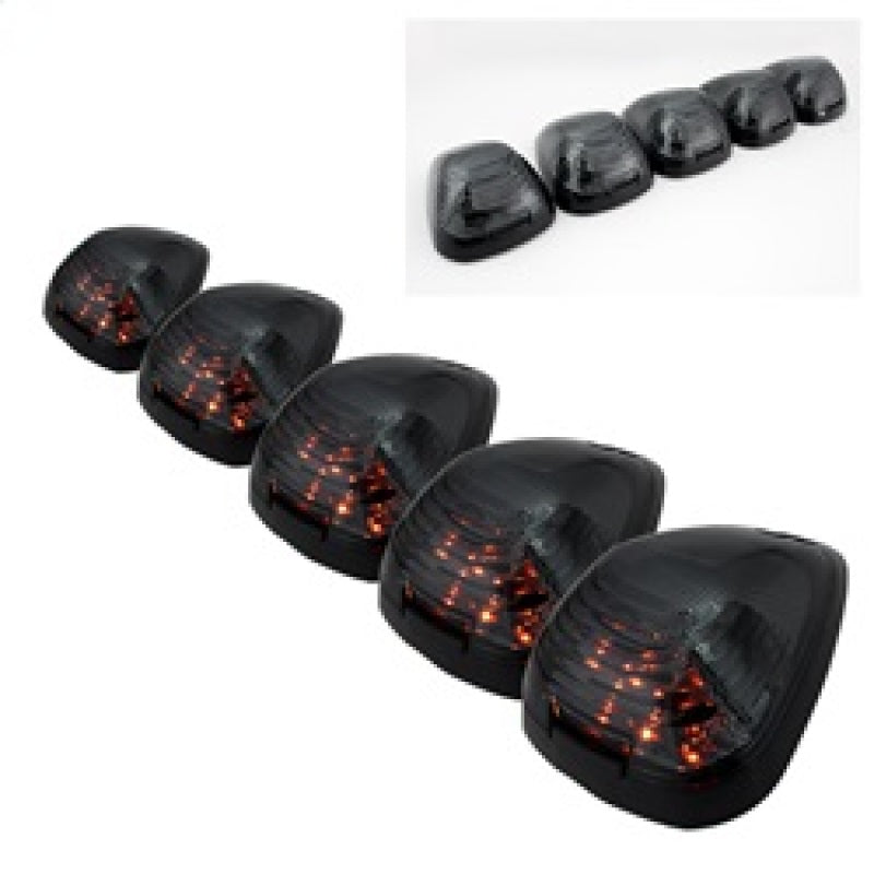 SPYDER xTune Ford SuperDuty F250-F250 99-15 Amber LED Cab Roof lights - Smoke ACC-LED-FDSD99-CR-SM 9924590 9924590 Photo - Primary
