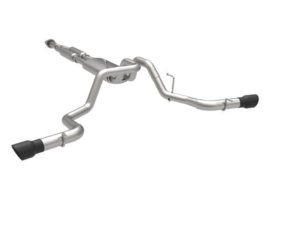 Kooks Headers Kooks 15-20 Ford F150 2.7/3.5/5.0L 3in Dual Cat-Back Side Exit Exhaust w/BlackTips 13604240 13604240 Photo - Unmounted