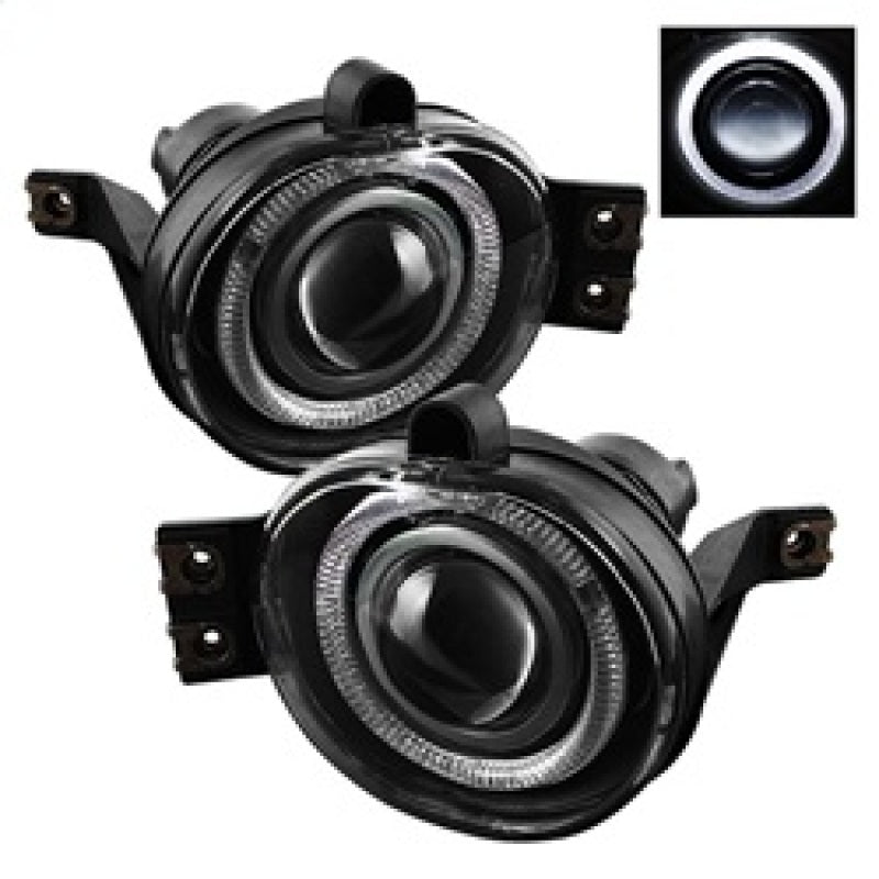 Spyder DODGE RAM 1500 2002-2005 Halo Projector Fog Lights w/swch Clear FL-P-DRAM02-HL 5021250 5021250 Photo - Primary