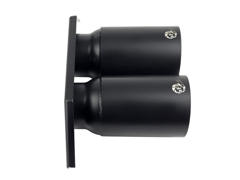 aFe Power Mach Force Xp 4in 304 SS Bolt-On Exhaust Tips Satin Black 14-19 Porsche 911 GT3 3.8L/4.0L 49C36435-B 49C36435-B Photo - Unmounted