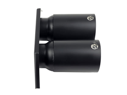 aFe Power Mach Force Xp 4in 304 SS Bolt-On Exhaust Tips Satin Black 14-19 Porsche 911 GT3 3.8L/4.0L 49C36435-B 49C36435-B Photo - Unmounted