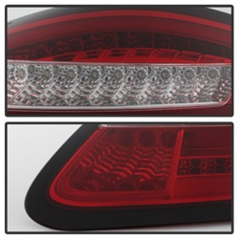 Spyder Porsche 987 Cayman 06-08 / Boxster 05-08 LED Tail Lights - Red Clear ALT-YD-P98705-LED-RC 5083173 5083173 Photo - Unmounted