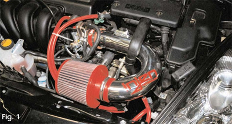 Injen 00-03 Celica GT Polished Short Ram Intake IS2035P Photo - Mounted