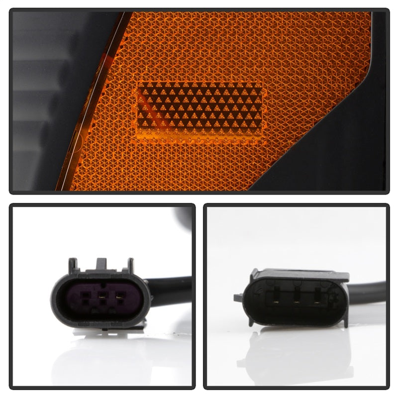 Spyder 17-18 Ford F250/F350/F450 Halogen Model Only -White Light Bar- Black- PRO-YD-FS17HALSI-BK 5087850 5087850 Photo - Unmounted