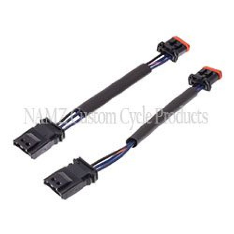 NAMZ 16-23 V-Twin Softail (Except FLSTC/FLSTN) Plug-N-Play Front Turn Signal Extension 8in. NTSX-CB08 NTSX-CB08 Photo - Primary