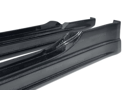 Seibon 02-05 Nissan 350Z Carbon Fiber Side Skirts SS0205NS350-CW Photo - Primary