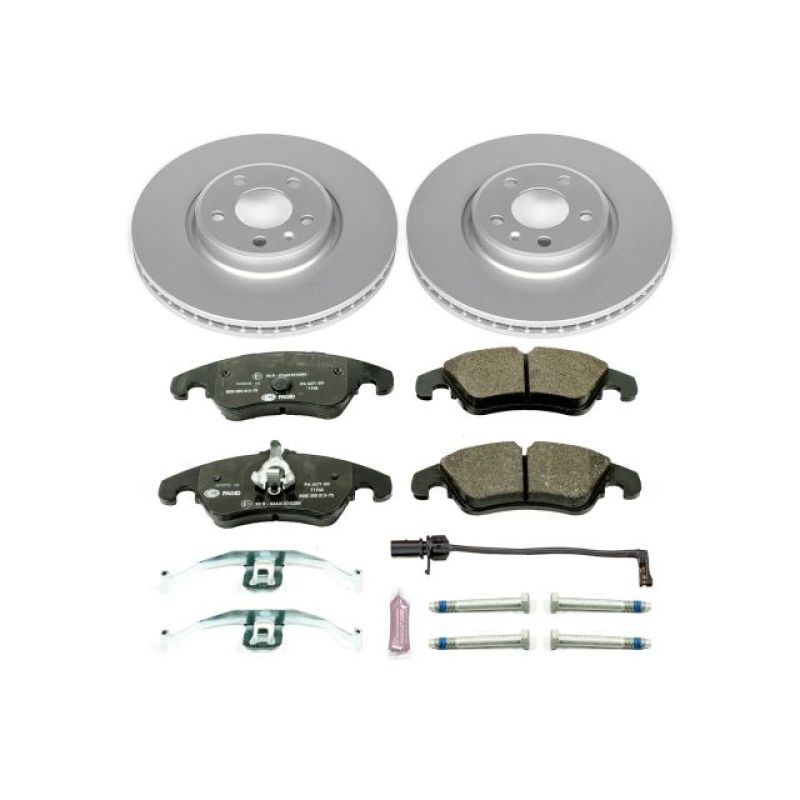PowerStop Power Stop 12-16 Audi A4 Front Euro-Stop Brake Kit ESK6133 ESK6133 Photo - Primary