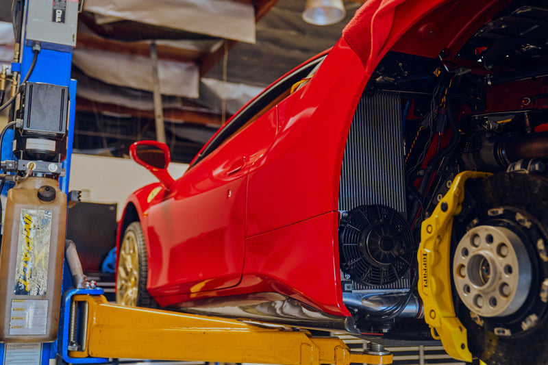 CSF 16-19 Ferrari 488 GTB/Spider 19-20 Pista High Performance Intercooler System - Raw 8210 8210 Photo - Mounted