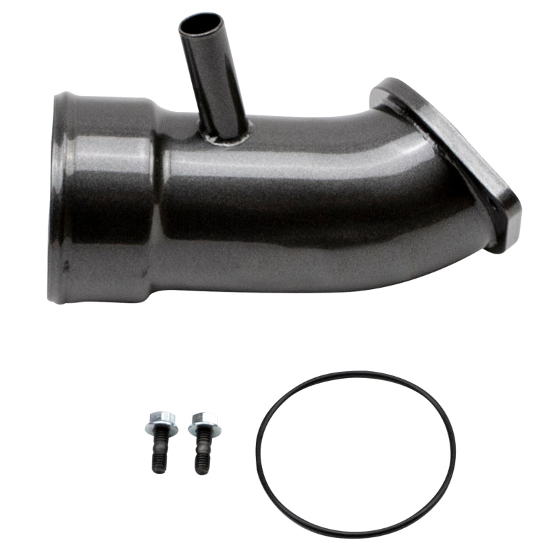 Wehrli 17-19 Chevrolet 6.6L L5P Duramax 3.5in Intake Horn w/PCV Port - Chevy Orange WCF100721-CRO WCF100721-CRO User 1