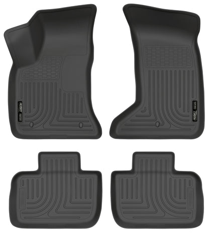 Husky Liners 11-12 Dodge Charger/Chrysler 300 (AWD Only) WeatherBeater Combo Black 98081 Photo - Primary