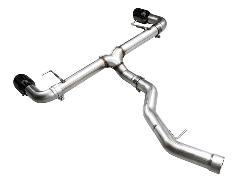 AWE Tuning AWE 19-23 BMW 330i / 21-23 BMW 430i Base G2X Track Edition Axle Back Exhaust - Diamond Black 3020-33429 3020-33429 Photo - out of package