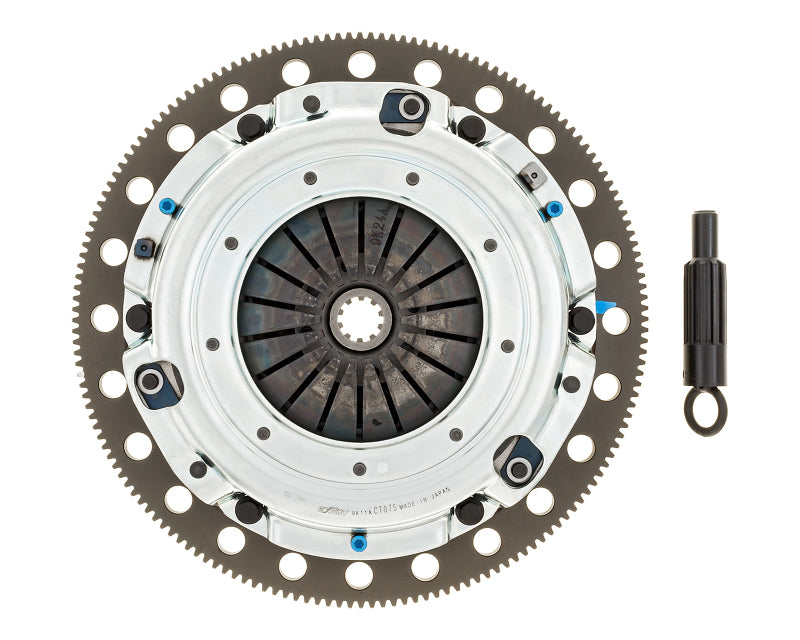 Exedy 1996-10 Mustang 4.6L Organic 10 Teeth 8 Bolt Twin Disc Clutch ET05SRFB ET05SRFB Photo - Primary